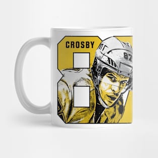 Sidney Crosby Pittsburgh Number Mug